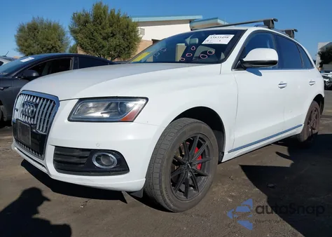2017 Audi Q5 2.0T Premium z USA, uszkodzony, nr VIN WA1C2AFP7HA063341
